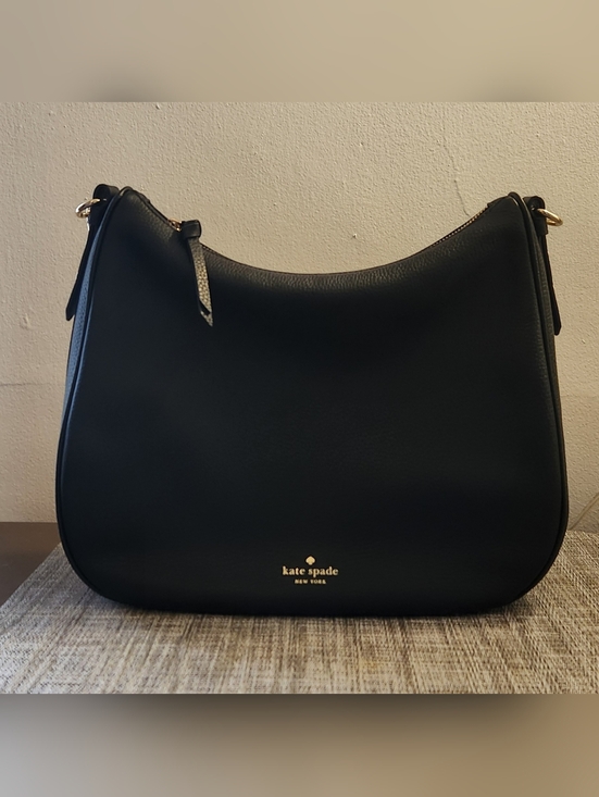 kate spade Handbags - Kate Spade  Vivian Black Pebbled Leather Shoulder Bag
